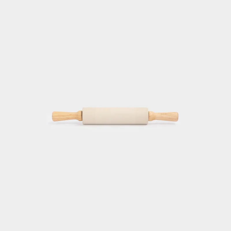 Оқтау, 38 см, силикон / ағаш, сарғылт, Bakery