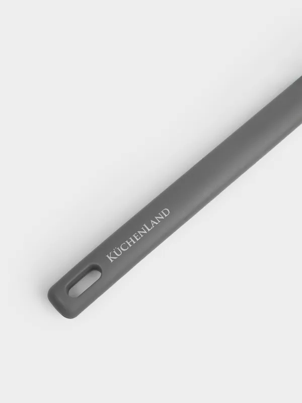 Ас үй жаққышы, 27 см, силикон, сұр, Grey steel, image-4
