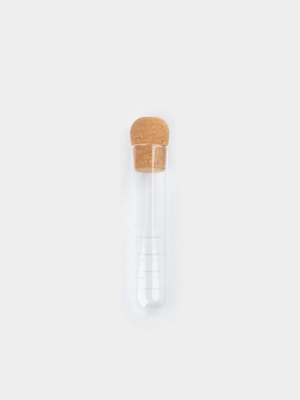 Сито для заваривания чая, 13 см, стекло Б/пробка, Стик, Clear cork, image-1