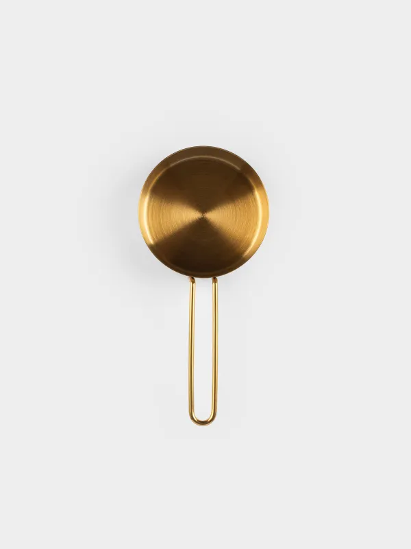 Ложка мерная, 100 мл, сталь, золотистая, Device gold, image-3