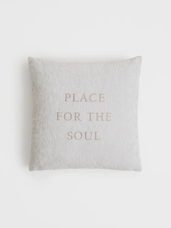 Подушка декоративная, 45х45 см, Place for the soul, Chenill, image-0
