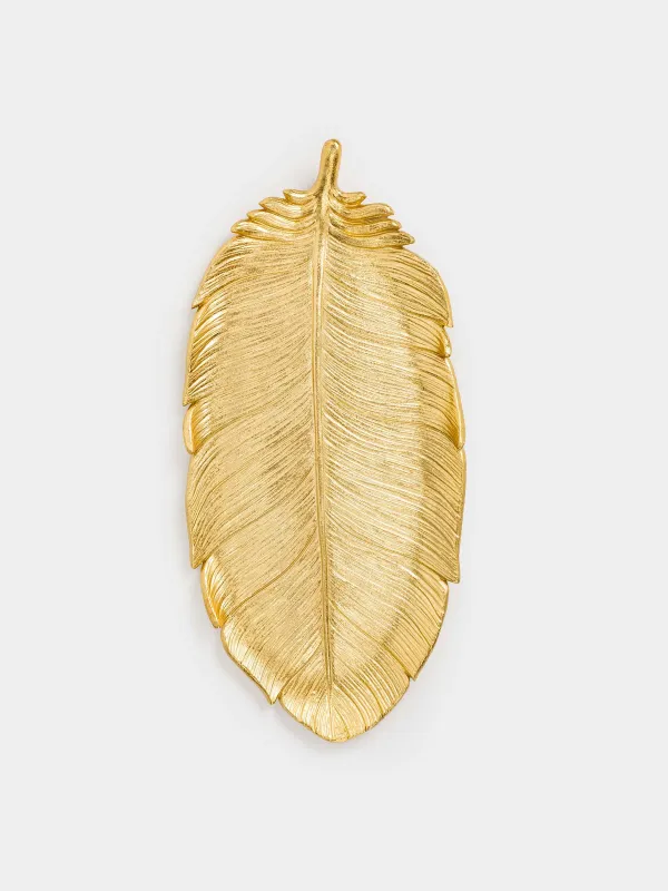 Блюдо декоративное, 36х17 см, Перо, Feather, image-3