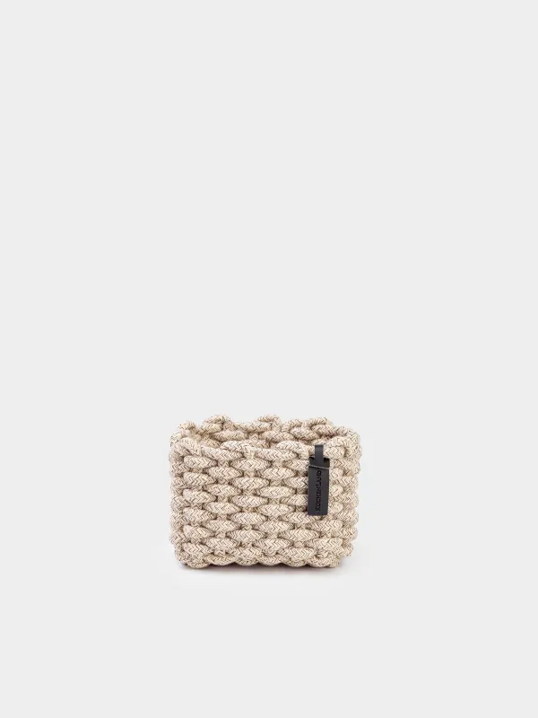 Корзина для хранения, 15х20х13 см, Cozy striped, image-0