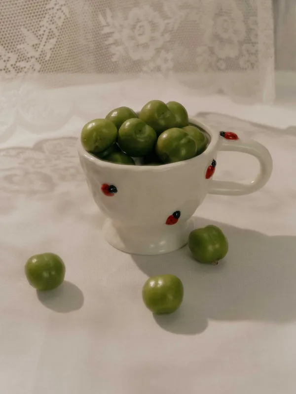 Саптыаяқ, 400 мл, фарфор Р, ақ, Қанқыз, Ladybirds, image-6