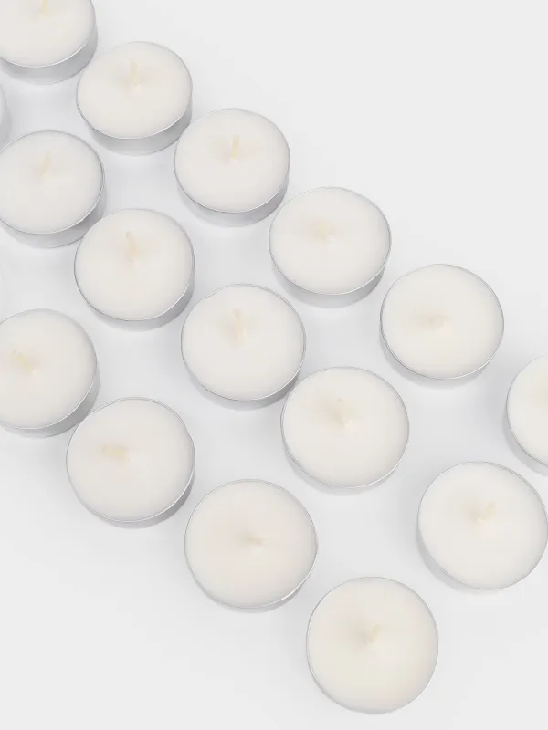 Свеча ароматическая, 4 см, 18 шт, чайная, Luxury white, image-4