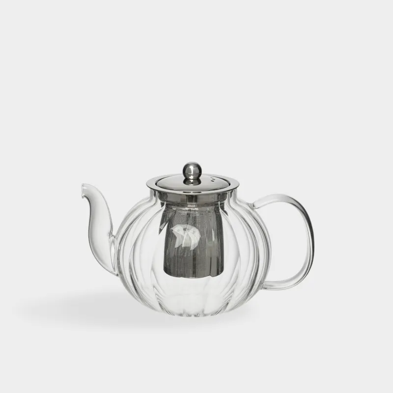 Чайник заварочный, 1,2 л, стекло Б/сталь, Camellia