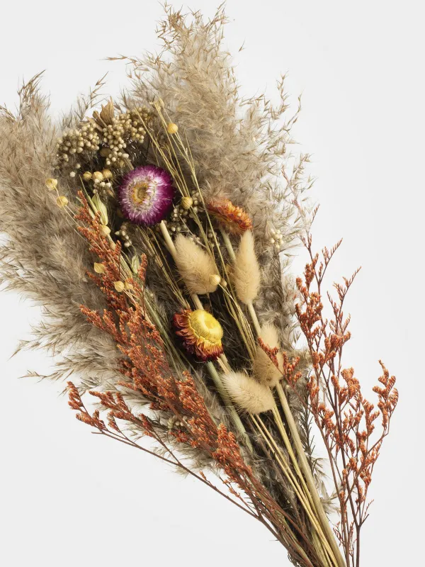 Букет декоративный, 60 см, Разнотравье, Dried flower, image-1