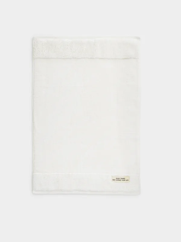 Сүлгі, 40х60 см, мақта, сүт түстес, Super soft cotton, image-1