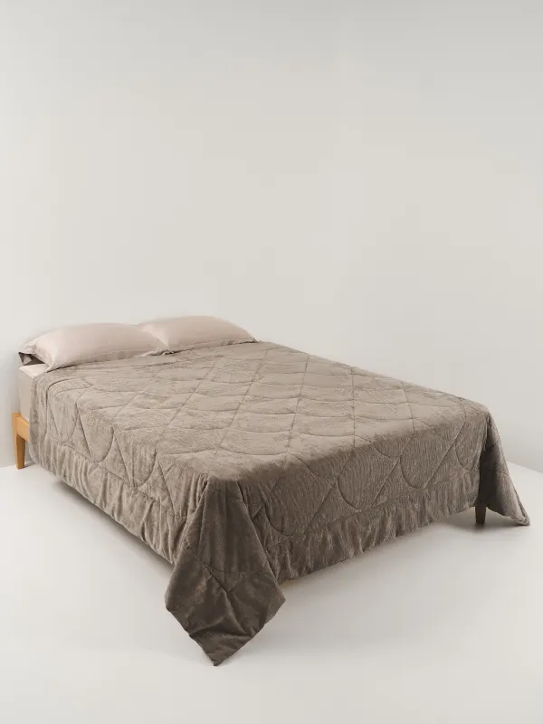Покрывало, 220х240 см, стеганое, Полосы, Stitch velvet, image-1