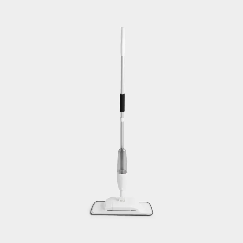 Моп, бүріккіш пистолетпен, қоқыс жинағышпен, трапеция, ақ, Mop light