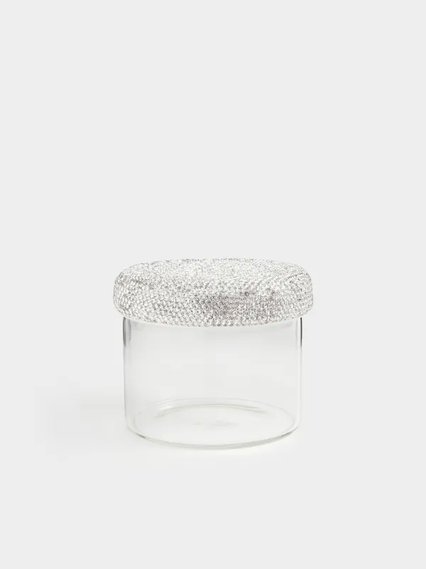 Сақтауға арналған ыдыс, 10х9 см, 450 мл, шыны Б/страздар, Crystal decor, image-0