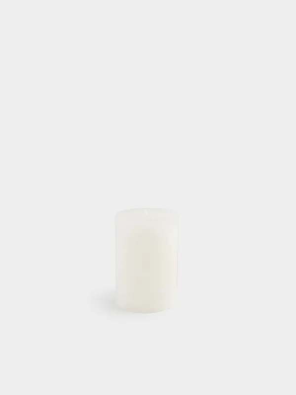 Шам, 10 см, цилиндрлік, сүт түстес, Basic, image-0