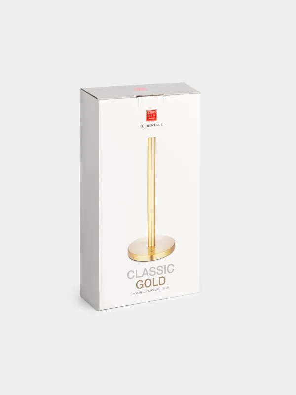 Қағаз сүлгі ұстағыш, 33 см, болат, алтын, Classic gold, image-1