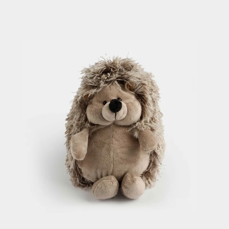 Игрушка, 16 см, мягкая, полиэстер, коричневая, Ежик, Forest animals