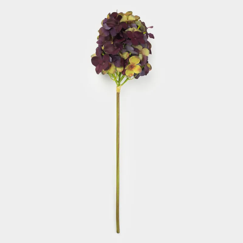 Ветка декоративная, 56 см, Фиолетовая гортензия, Flower garden