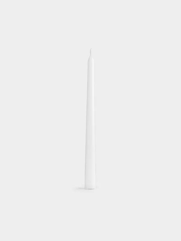 Шам, 26 см, 4 дана, жіңішке, Luxury white, image-1