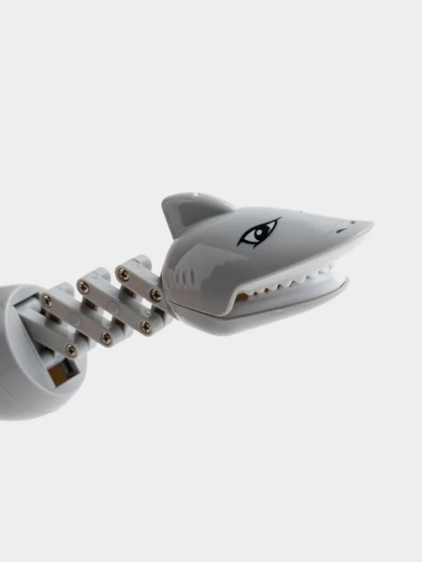 Сабын көпіршіктері, 23 см, 35 мл, ұстағыш, пластик, сұр, Акула, Aquatic animals, image-3