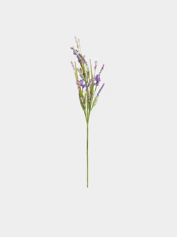Ветка декоративная, 86 см, Фиолетовые колокольчики, Flower garden, image-0