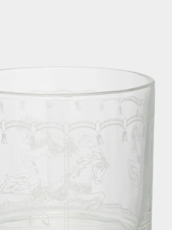 Емкость для хранения, 500 мл, с кисточкой, Clear pattern, image-3