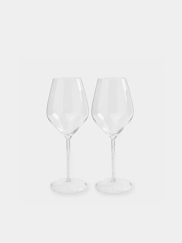 Бокал для вина, 2 шт, со стразами, Crystal shine, image-0