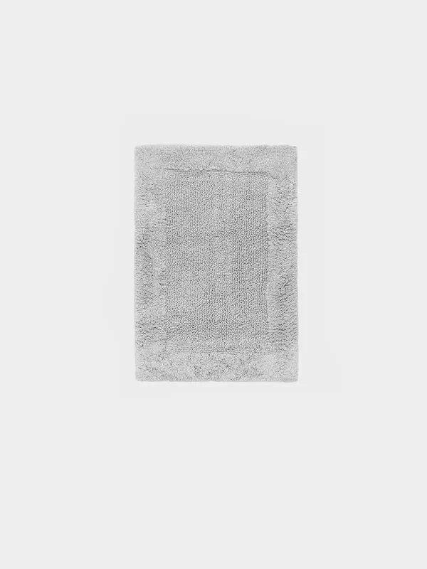 Жуынатын бөлмеге арналған кілемше, 40x60/50x80см, 2 дана, сырғанауға қарсы, мақта, ашық сұр, Metric, image-1