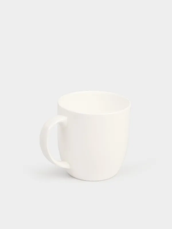 Саптыаяқ, 370 мл, 2 дана, F фарфоры, ақ, Ideal white, image-5