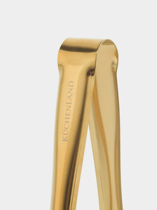 Асүйлік қысқыштар, 23 см, болат, алтын, Қабыршақтар, Classic gold, image-3