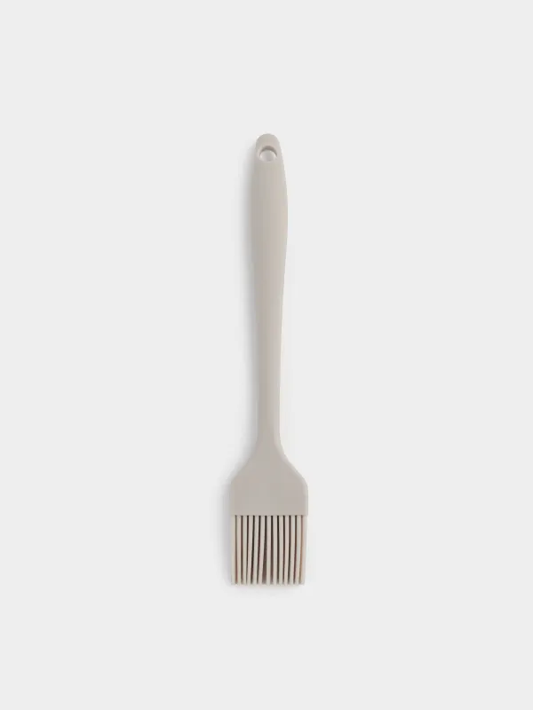 Кисть кулинарная, 21 см, силикон/нейлон, бежевая, Benefit, image-3
