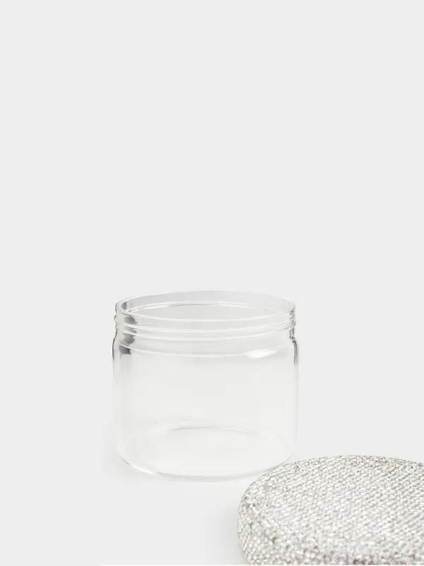 Сақтауға арналған ыдыс, 10х9 см, 450 мл, шыны Б/страздар, Crystal decor, image-2