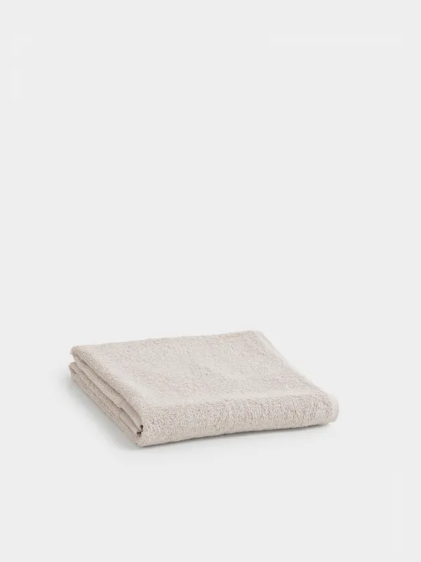 Полотенце, 70х140 см, хлопок, бежевое, Gentle cotton, image-0