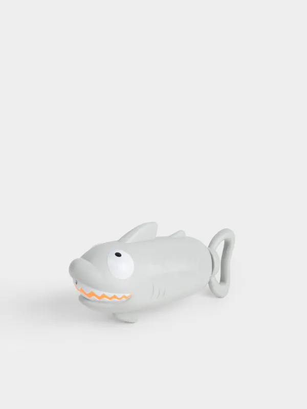 Су тапаншасы, 19 см, пластик, сұр, Акула, Aquatic animals, image-0