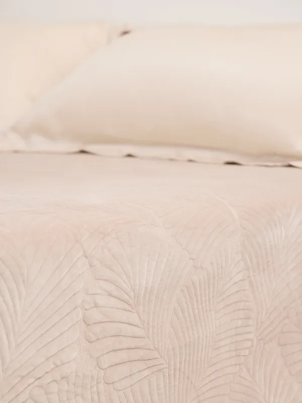 Покрывало, 220х240 см, стеганое, Пальмовый лист, Stitch velvet, image-2