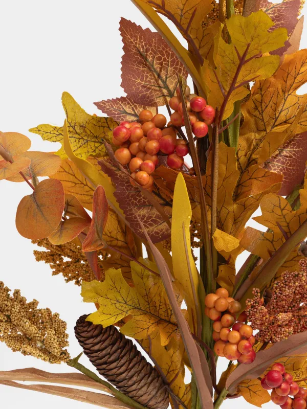 Сәндік бұтақ, 55 см, EVA/полиэстер, Күзгі әуен, Forest symphony decor, image-2