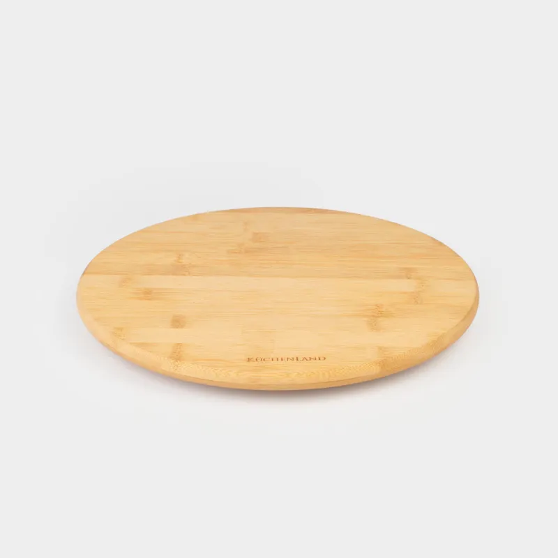 Қызмет көрсетуге арналған табақ, 30 см, айналмалы, бамбук, Bamboo