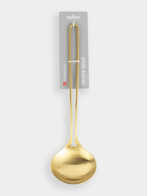Половник, 35 см, сталь, золотистый, Device gold, image-4