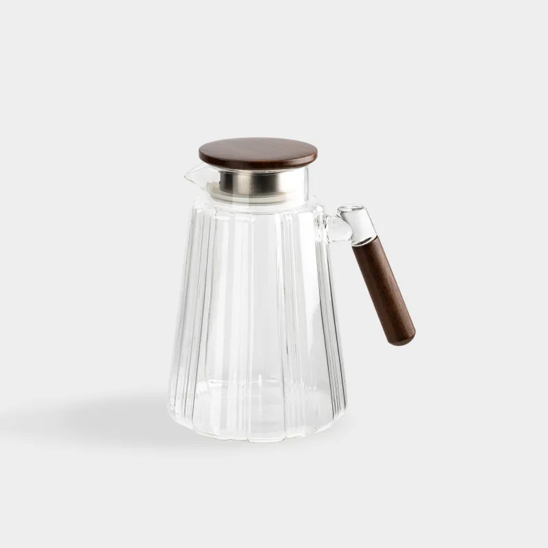 Құмыра, 2 л, сүзгі қақпағы бар, шыны Б/ағаш, Walnut tree