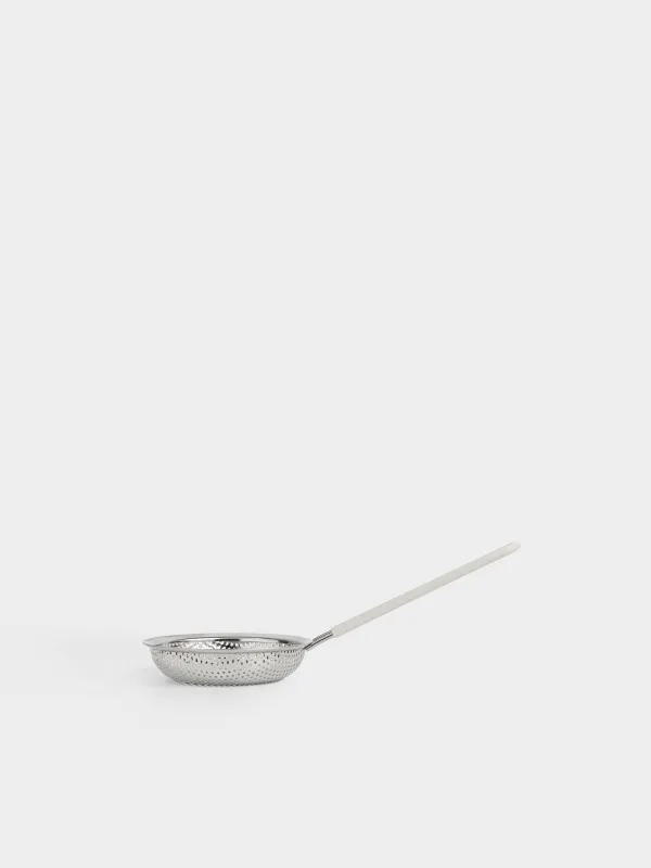 Дуршлаг-кәкпір, 14х32 см, ұзын сапты, болат/силикон, Sieve, image-0