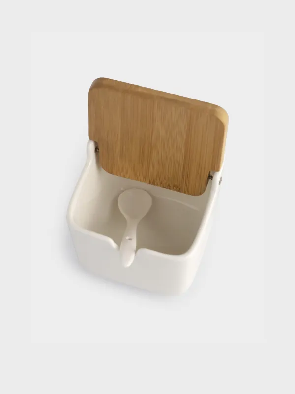 Банка для сыпучих продуктов, 250 мл, с ложкой, Keep, image-4