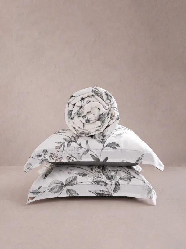 Постельное белье, евро, тенсель, Цветы и ягоды, Tencel, image-4