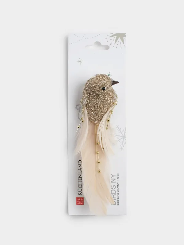 Украшение декоративное, 19 см, на клипсе, Birds NY, image-4