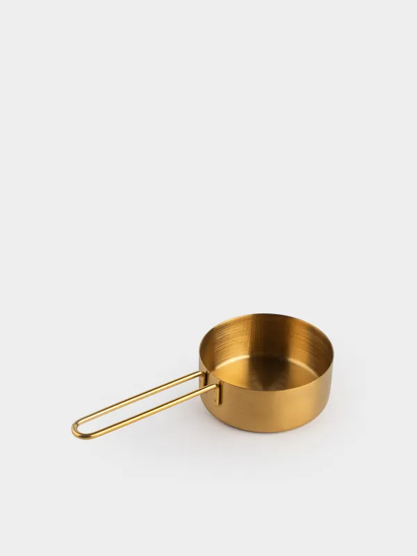 Ложка мерная, 100 мл, сталь, золотистая, Device gold, image-2