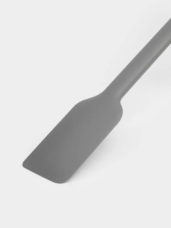 Лопатка-шпатель, 28 см, силикон, серая, Grey steel, image-2