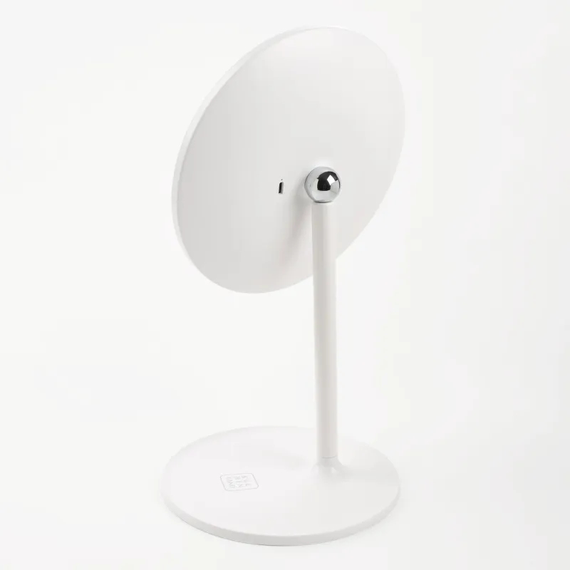 Үстел үсті айна, 33х17/20 cm, жарықтандырылған, стендте, пластик, дөңгелек, АҚ, Веста, image-2