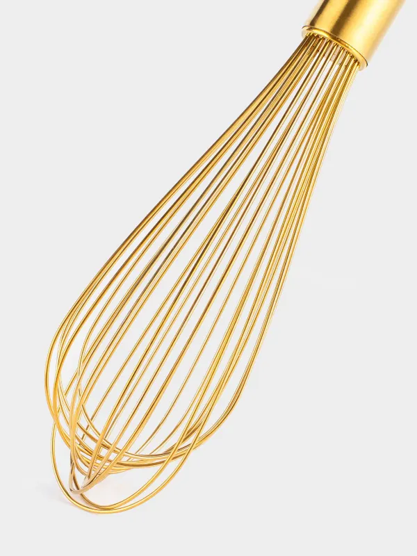 Венчик, 29 см, сталь, золотистый, Device gold, image-3