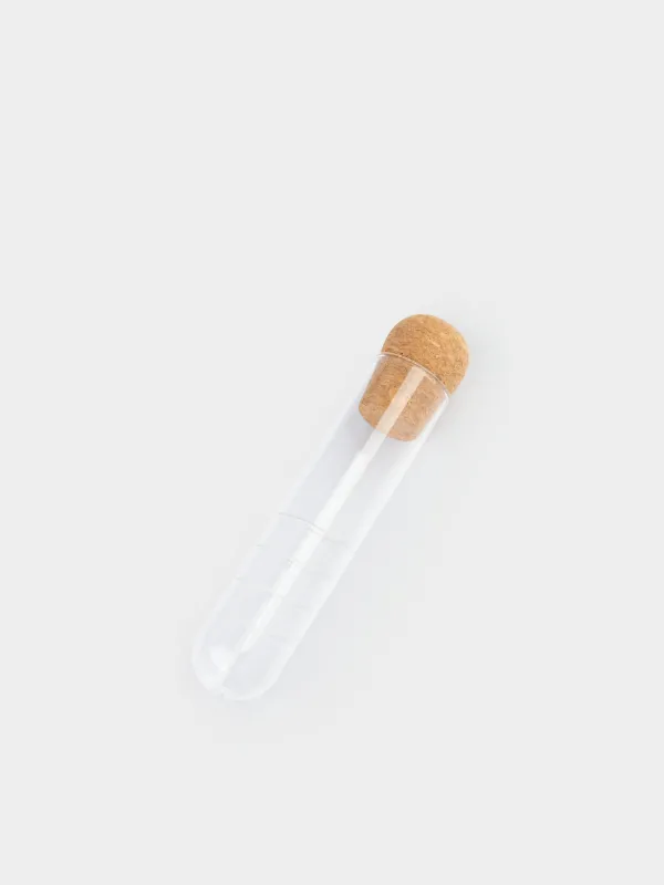 Сито для заваривания чая, 13 см, стекло Б/пробка, Стик, Clear cork, image-2