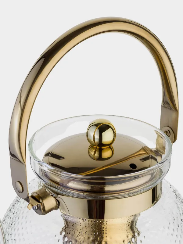 Шайнек, 1,3 л, шыны Б/болат, алтын, Classic gold, image-2