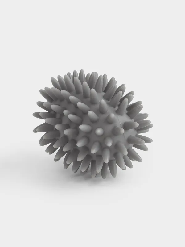 Шарик для стирки, 9 см, ПВХ, серый, Ежик, Washing ball, image-5