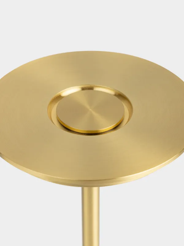 Сенсорлық шам, 28 см, сымсыз, металл/пластик, алтын, Fantastic gold, image-2