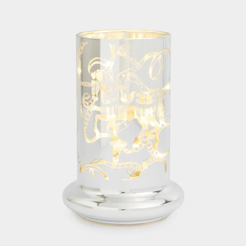 Светильник декоративный, 15 см, Silver style
