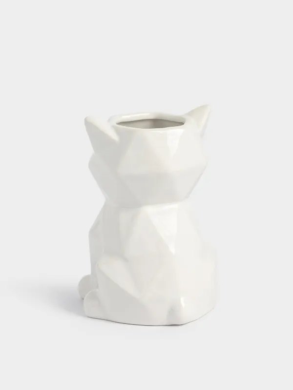Стакан для ванной комнаты, 14 см, Кот, Art modern, image-2